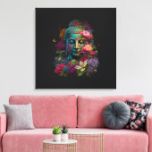Buddha Serenity Canvas Afdruk (Insitu (Woonkamer))