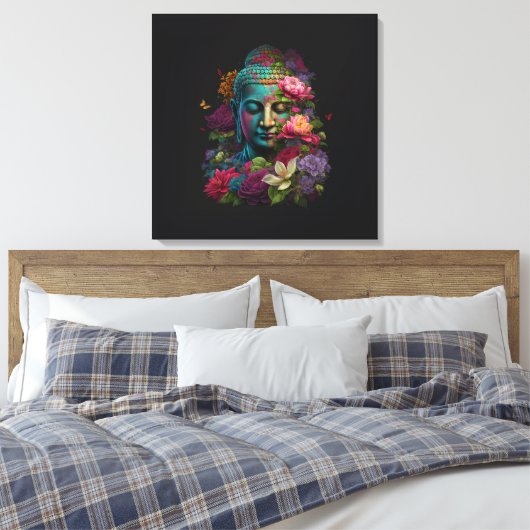 Buddha Serenity Canvas Afdruk (Insitu (Slaapkamer))