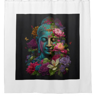 Buddha Serenity Douchegordijn
