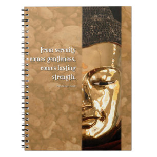Buddha Serenity Gentleness Strength Journal Notitieboek