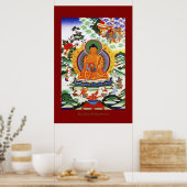 Buddha Shakyamuni 2 Religieuze Art Poster reeks (Keuken)