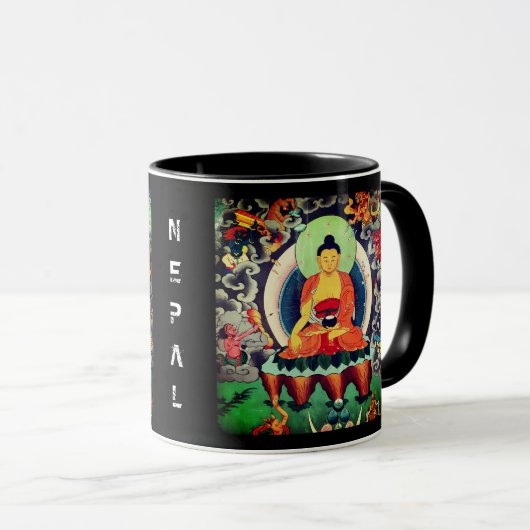 Buddha Shakyamuni - De Himalaya, Dharma Mok (Voorkant rechts)