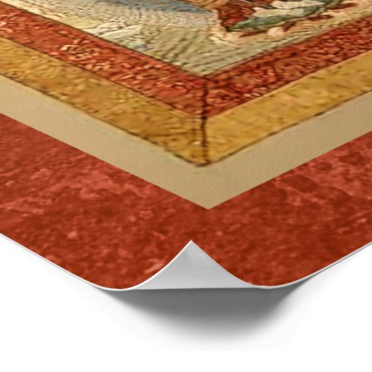 Buddha Shakyamuni Thangka Poster (Hoek)