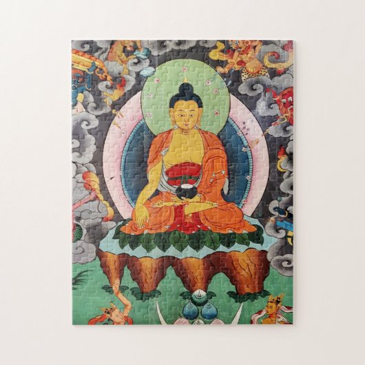 Buddha Shakyamuni, Tibetaans boeddhisme / Dharma Legpuzzel (Verticaal)