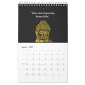 Buddha Siddharta Year Calendar 2023 Quotes Kalender (Mar 2027)