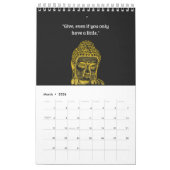 Buddha Siddharta Year Calendar 2023 Quotes Kalender (Mar 2026)