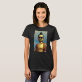 Buddha Siddhartha Gautama Sunbril Religie Indi T-shirt (Voorkant volledig)