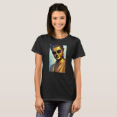 Buddha Siddhartha Gautama Sunglasses Religion Indi T-shirt (Voorkant volledig)