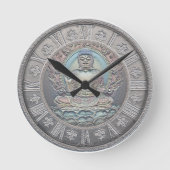 Buddha  Silver Kijk Ronde Klok (Voorkant)