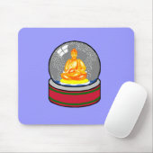 Buddha Snow Wereldbol Muismat (Met muis)