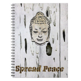Buddha Spread Peace Spiral Photo Notitieboek