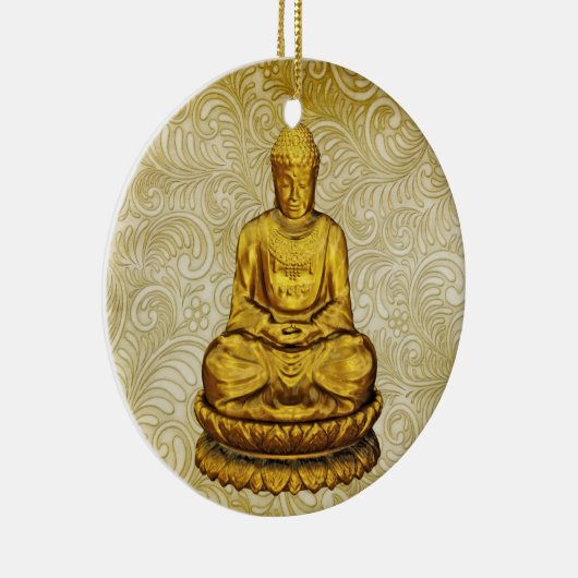 Buddha - SRF Keramisch Ornament (Rechts)
