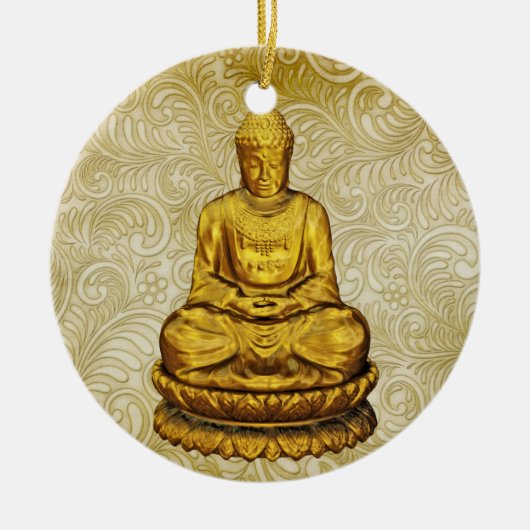 Buddha - SRF Keramisch Ornament (Voorkant)