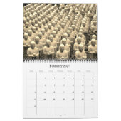 Buddha-standbeelden 2026 kalender (Feb 2027)