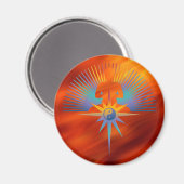 Buddha Star 3D Magneet (Voorkant / Achterkant)