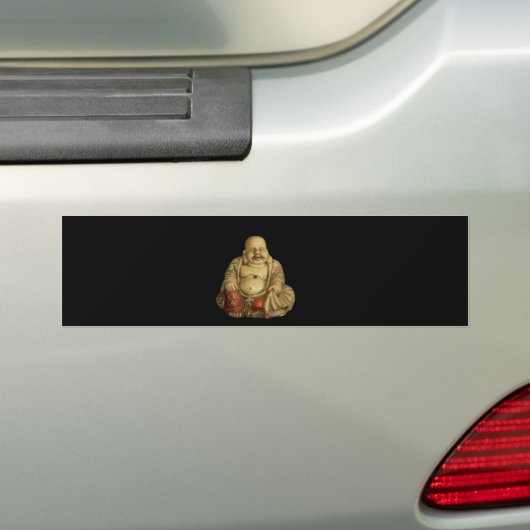 Buddha Statue Bumpersticker (Op auto)