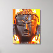 Buddha Statue Canvas Afdruk (Voorkant)