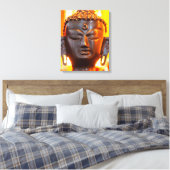 Buddha Statue Canvas Afdruk (Insitu (Slaapkamer))