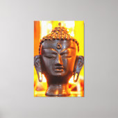 Buddha Statue Canvas Afdruk (Voorkant)