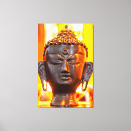 Buddha Statue Canvas Afdruk