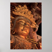 Buddha Statue Daibutsu Poster (Voorkant)