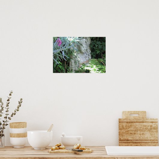 Buddha Statue Poster (Keuken)