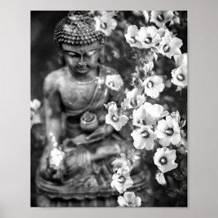 BUDDHA STATUE POSTER