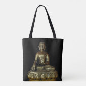 Buddha Statue Tote Bag (Achterkant)