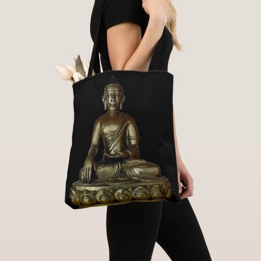 Buddha Statue Tote Bag (Dichtbij)