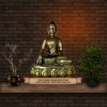 () Buddha Statuette Staand Fotobeeldje<br><div class="desc">🔴 🔴 Nota: Als u de tekst met uw wilt vervangen,  klik "Personalize",  maar zorg ervoor de tekst in het gebied past (wat u ziet is wat u krijgt).</div>