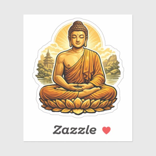 Buddha Sticker (Vel)