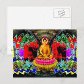 Buddha Swirl - Briefkaart (Voorkant / Achterkant)