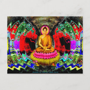 Buddha Swirl - Briefkaart