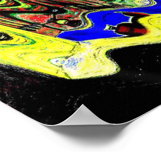 Buddha Swirl - Poster (Hoek)