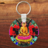 Buddha Swirl - Sleutelhanger (Voorkant)