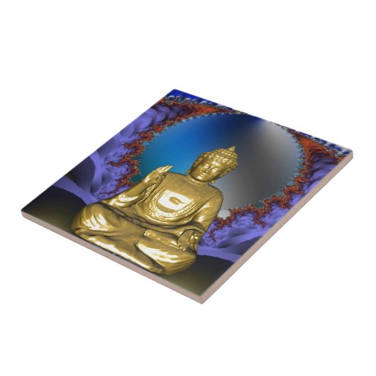 Buddha Tegeltje (Zijkant)