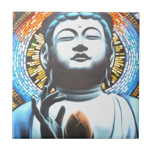 Buddha Tegeltje (Voorkant)
