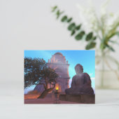 Buddha Temple Zen Haiku Briefkaart (Staand voorkant)