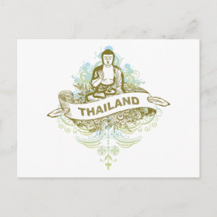 Buddha Thailand Briefkaart
