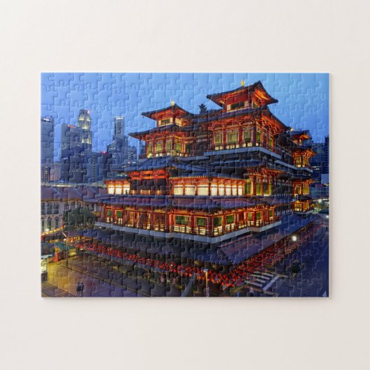 Buddha Tooth Relic Temple Singapore. Legpuzzel (Horizontaal)