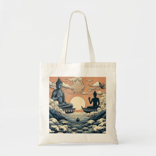 Buddha Tote Bag (Voorkant)