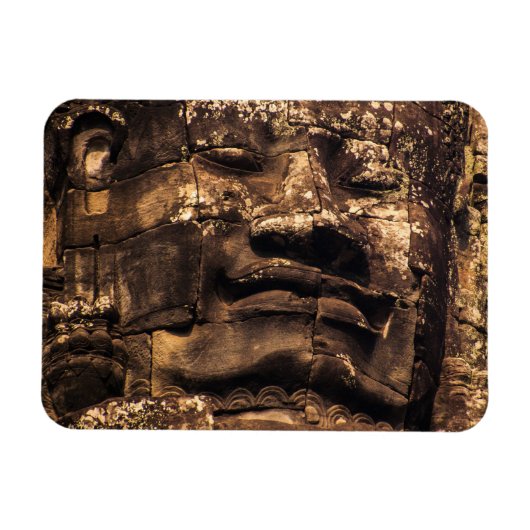 Buddha Totem Angkor Wat Magnet – Rounded Rectangle Magneet (Horizontaal)