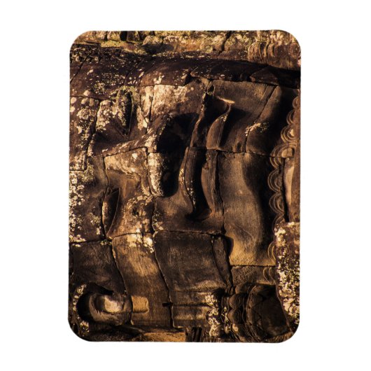 Buddha Totem Angkor Wat Magnet – Rounded Rectangle Magneet (Verticaal)