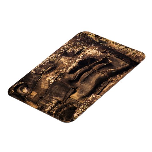 Buddha Totem Angkor Wat Magnet – Rounded Rectangle Magneet (Linkerzijde)