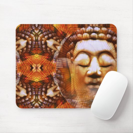 Buddha Tribal Energy Mousepad Muismat (Met muis)