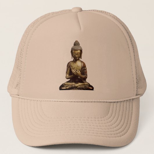 Buddha Trucker Hat Pet (Voorkant)