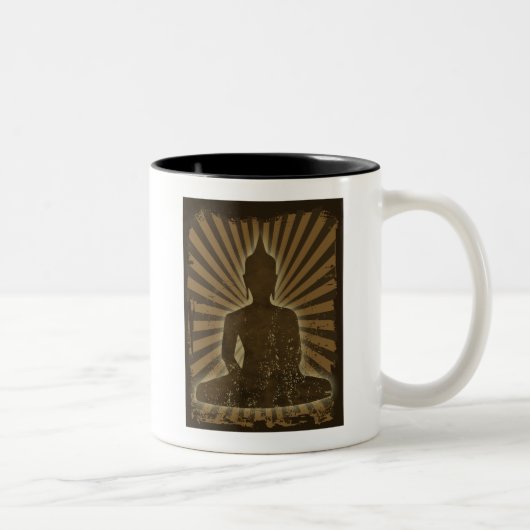 Buddha Tweekleurige Koffiemok (Rechts)