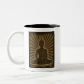 Buddha Tweekleurige Koffiemok (Links)
