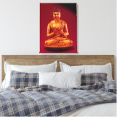 Buddha Vairocana, Tang dynasty Canvas Afdruk (Insitu (Slaapkamer))