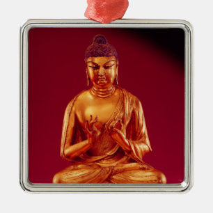 Buddha Vairocana, Tang dynasty Metalen Ornament